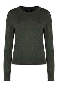 Nina crew-neck wool sweater